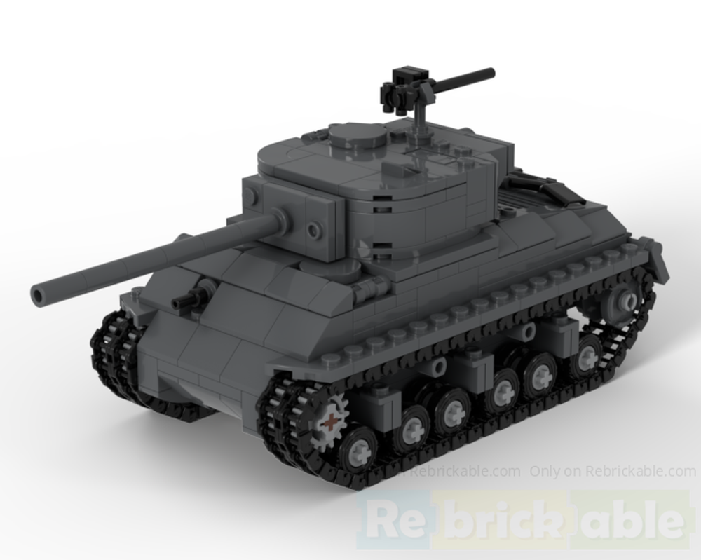 Lego M4A3E8 Sherman V3