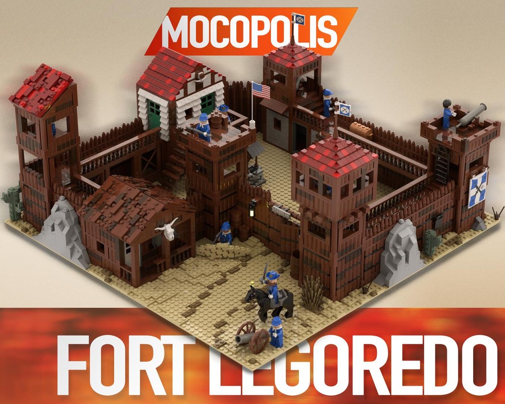 Lego Western Fort "Legoredo" 6769 Remake