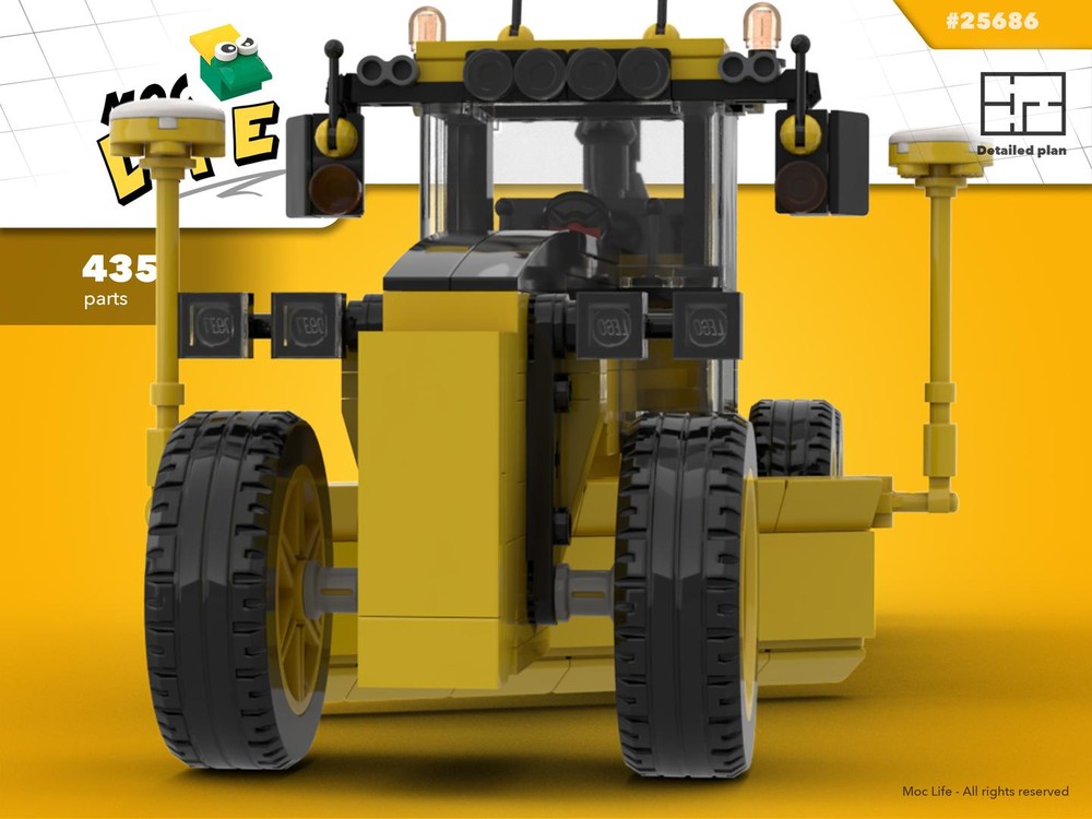 Lego John Deere grader