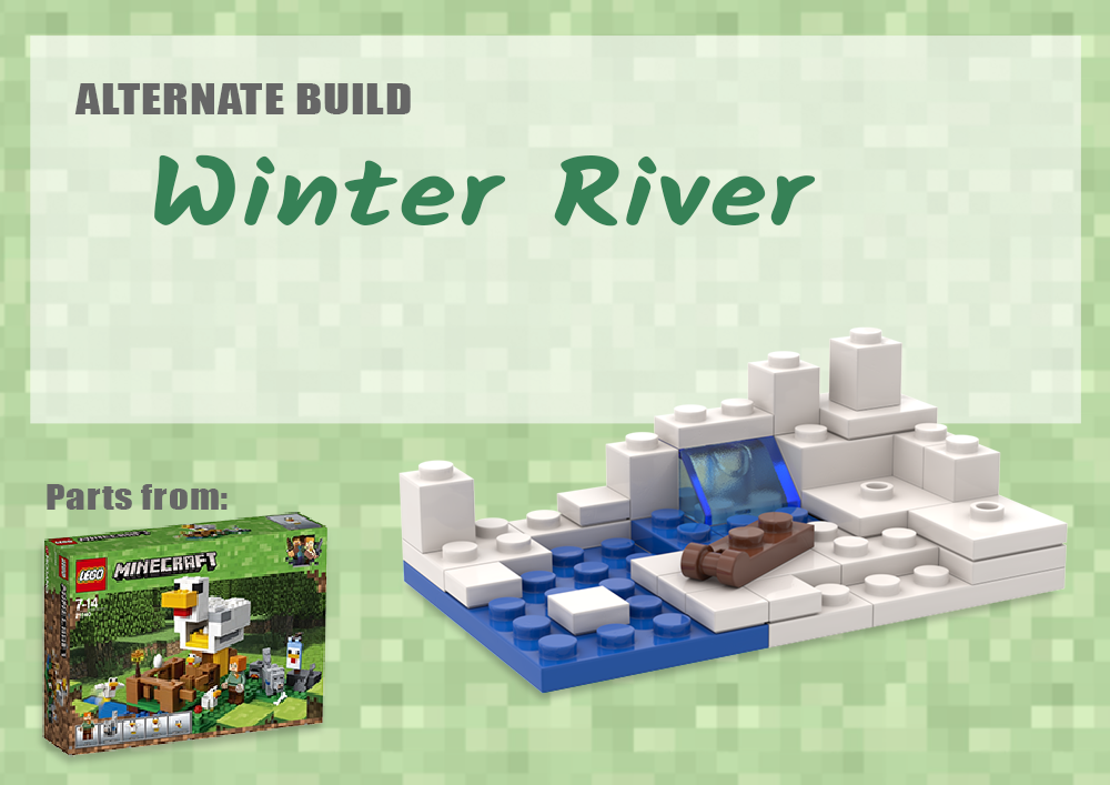 Lego Winter River