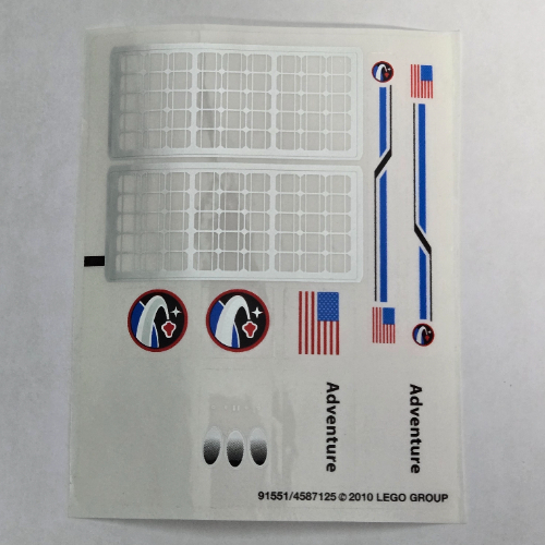 Lego Sticker Sheet for Set 10213-1