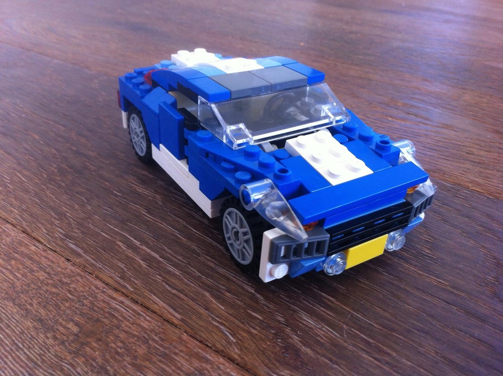 Lego 6913 Blue Coupe
