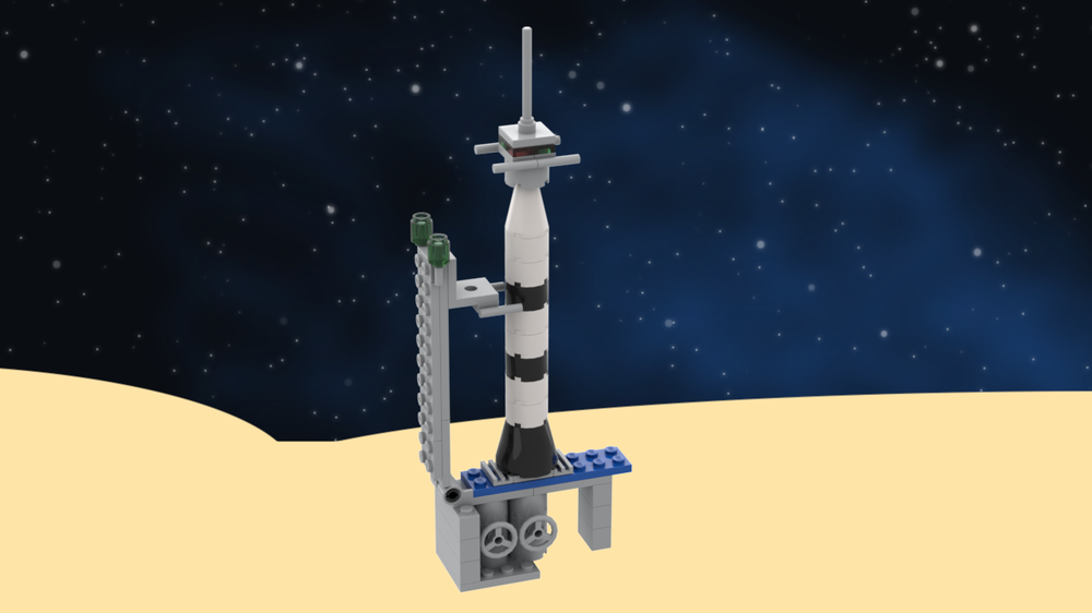 Lego Classic Space Reimagined: Rocket Expansion (for Communications Station)