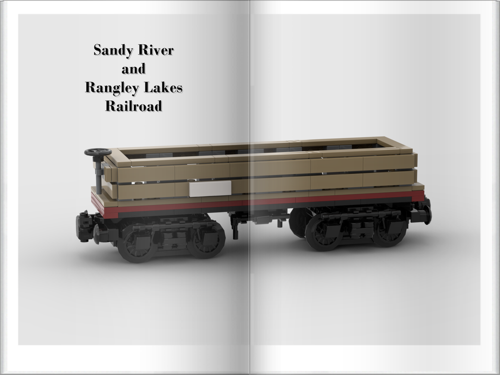 Lego Sandy River and Rangley Lakes Gondola (Empty)