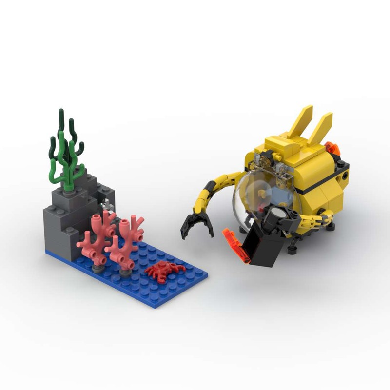 Lego Yellow Minisub