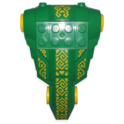 Lego Large Figure Torso with Rascus Print (Series 1)