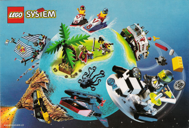 Lego 1996 Medium Overseas (4.103.809/4.103.810-LO)