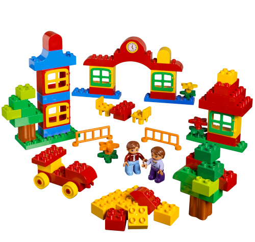 Lego Town Building