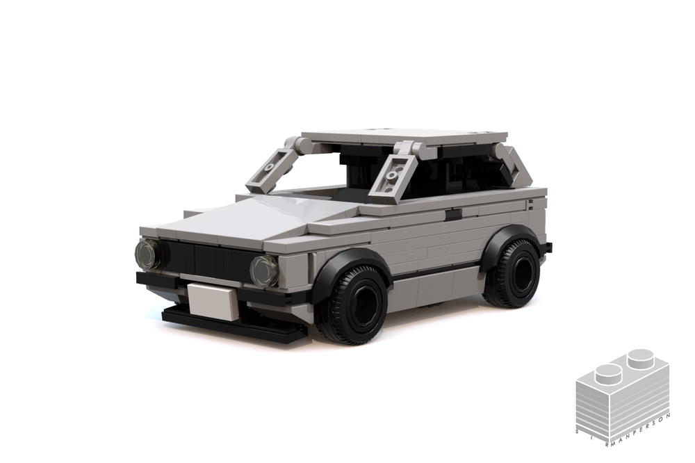 Lego MK1 VW Golf - 7-wide