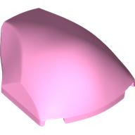 Lego Large Figure Face 4 x 5 x 1 2/3 [PLAIN] / Bright Pink