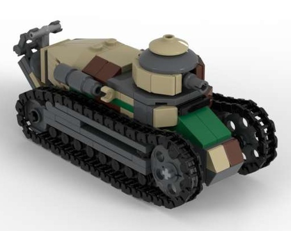 Lego F17-Light-Tank WW2