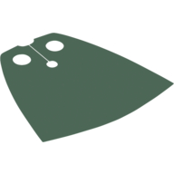 Lego Neckwear Cape, Standard [Traditional Starched Fabric] / Sand Green