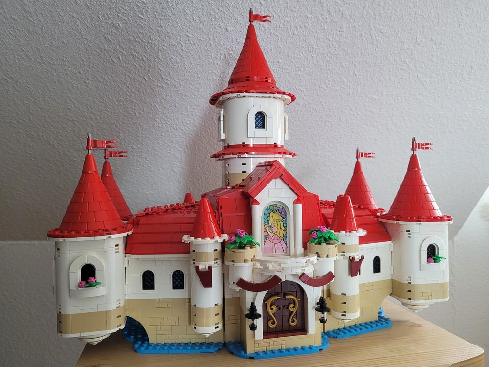 Lego Peach's Castle