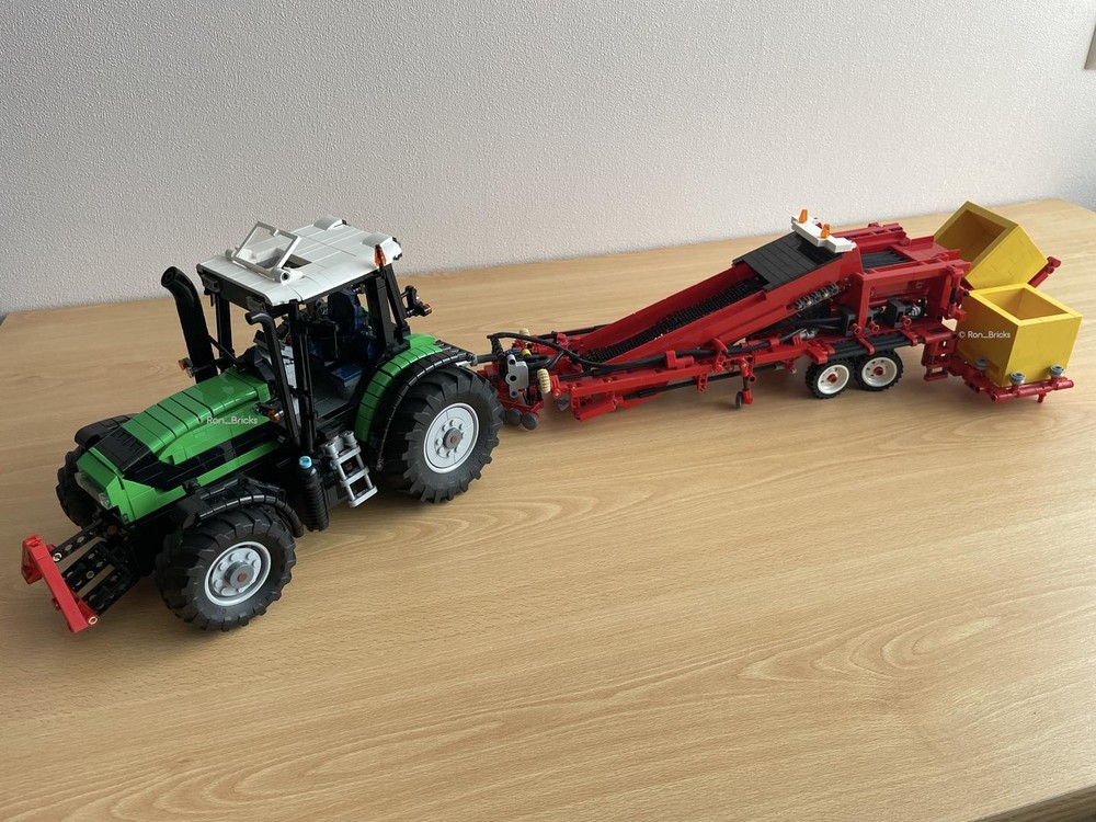 Lego Nobels Tulip Harvester for Massey Ferguson 7S / Deutz-Fahr TTV610 / Landini 8550