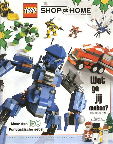 Lego 2003 Shop at Home - Winter Dutch (WOR U-1075)