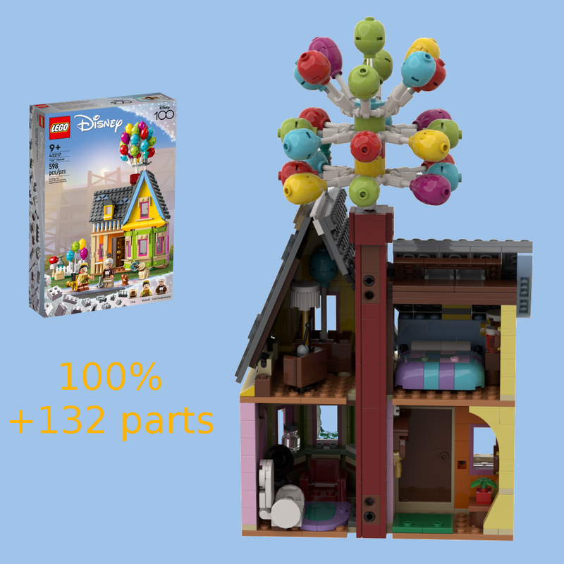 Lego Up House Facade Extension