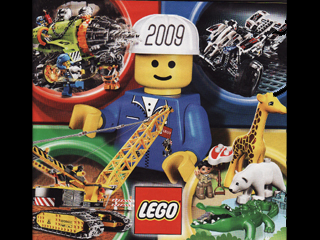 Lego 2009 Large German / Austrian January - June - 1st Version (455.2533-DE/A)