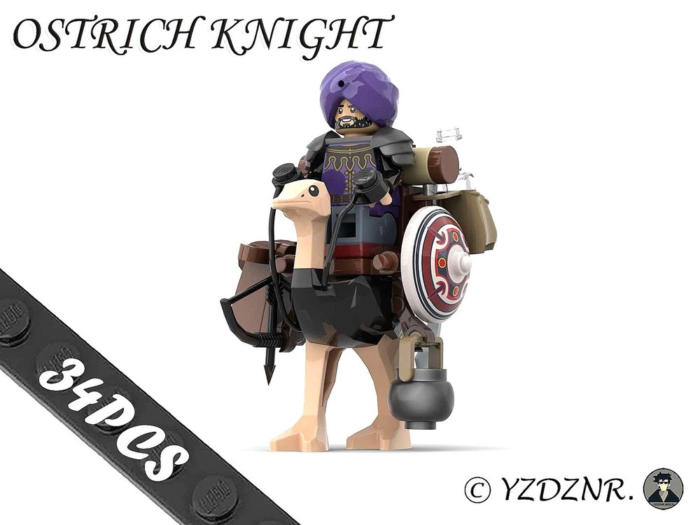 Lego Ostrich Knight