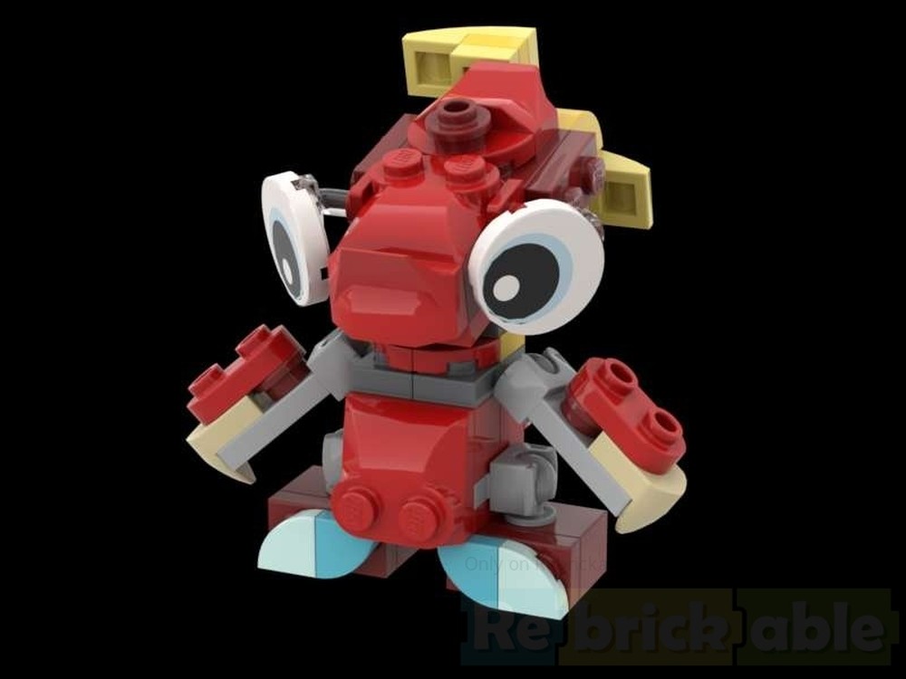 Lego Red dragon Flain