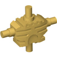 Lego Torso Mechanical, Bionicle / Pearl Gold