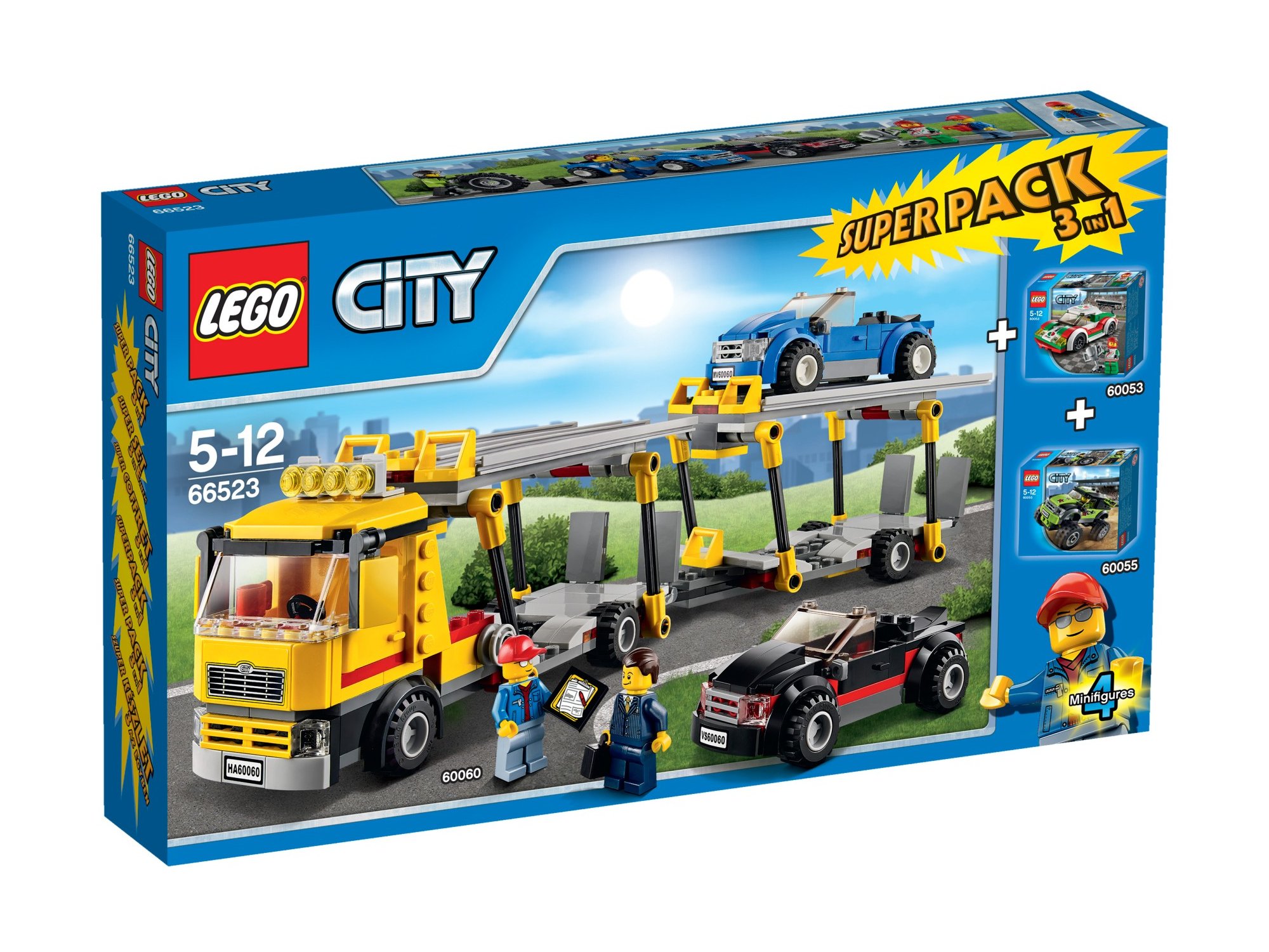 Lego City Super Pack 3-in-1