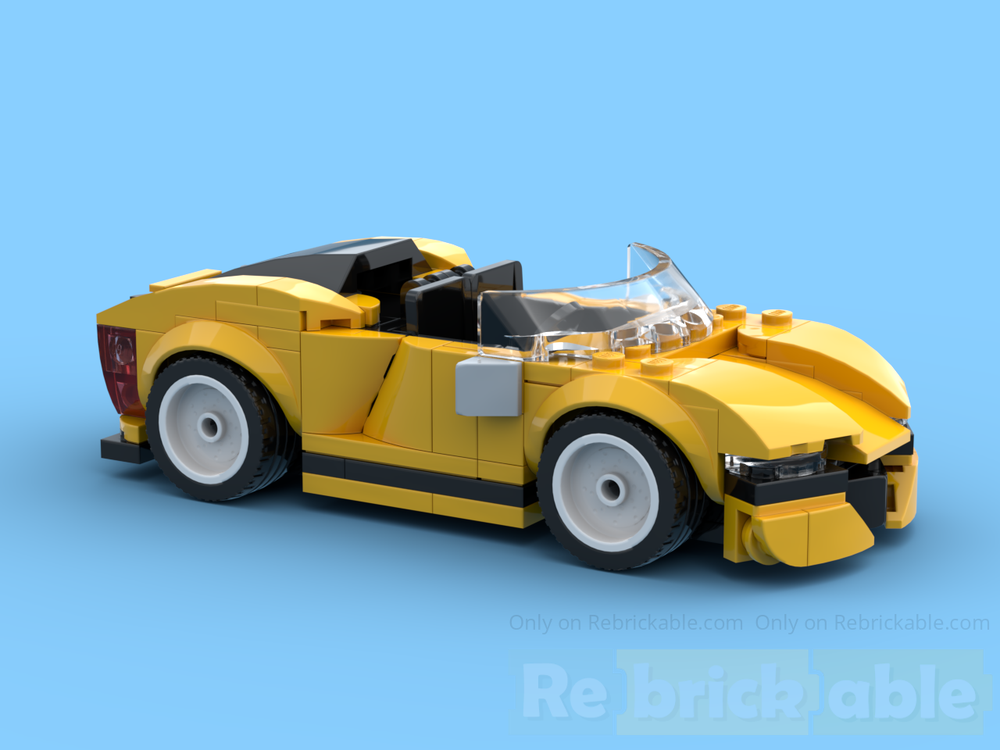 Lego Andrea, bright light orange version