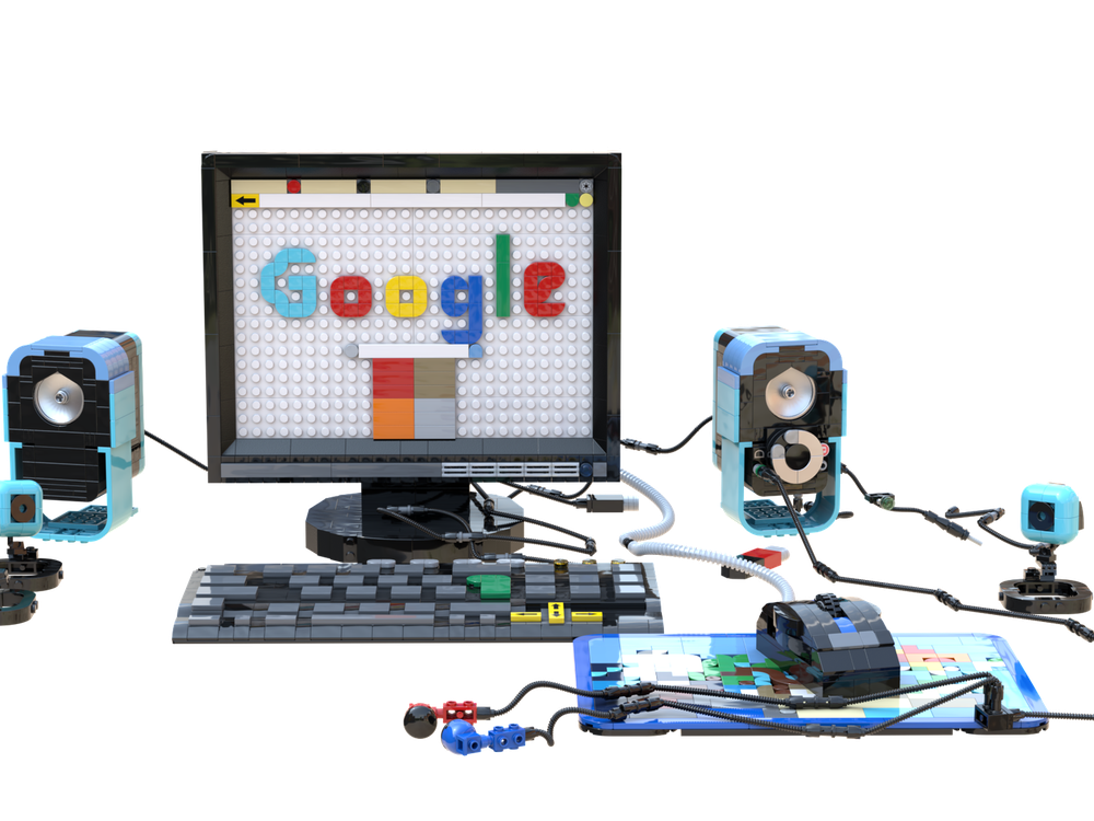 Lego Google Screen