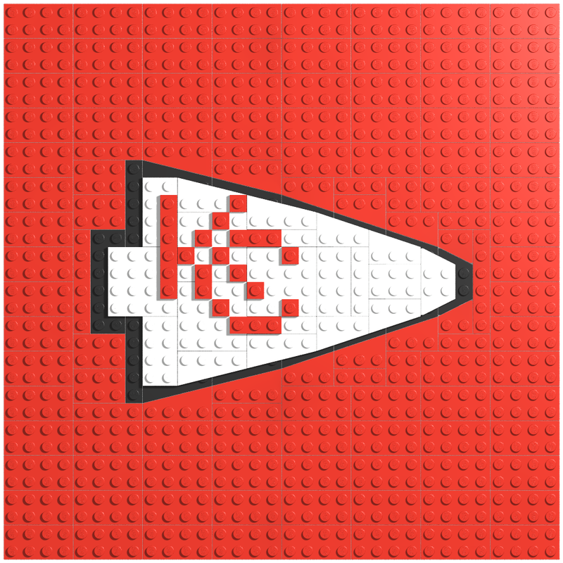 Lego Kansas City Chiefs logo