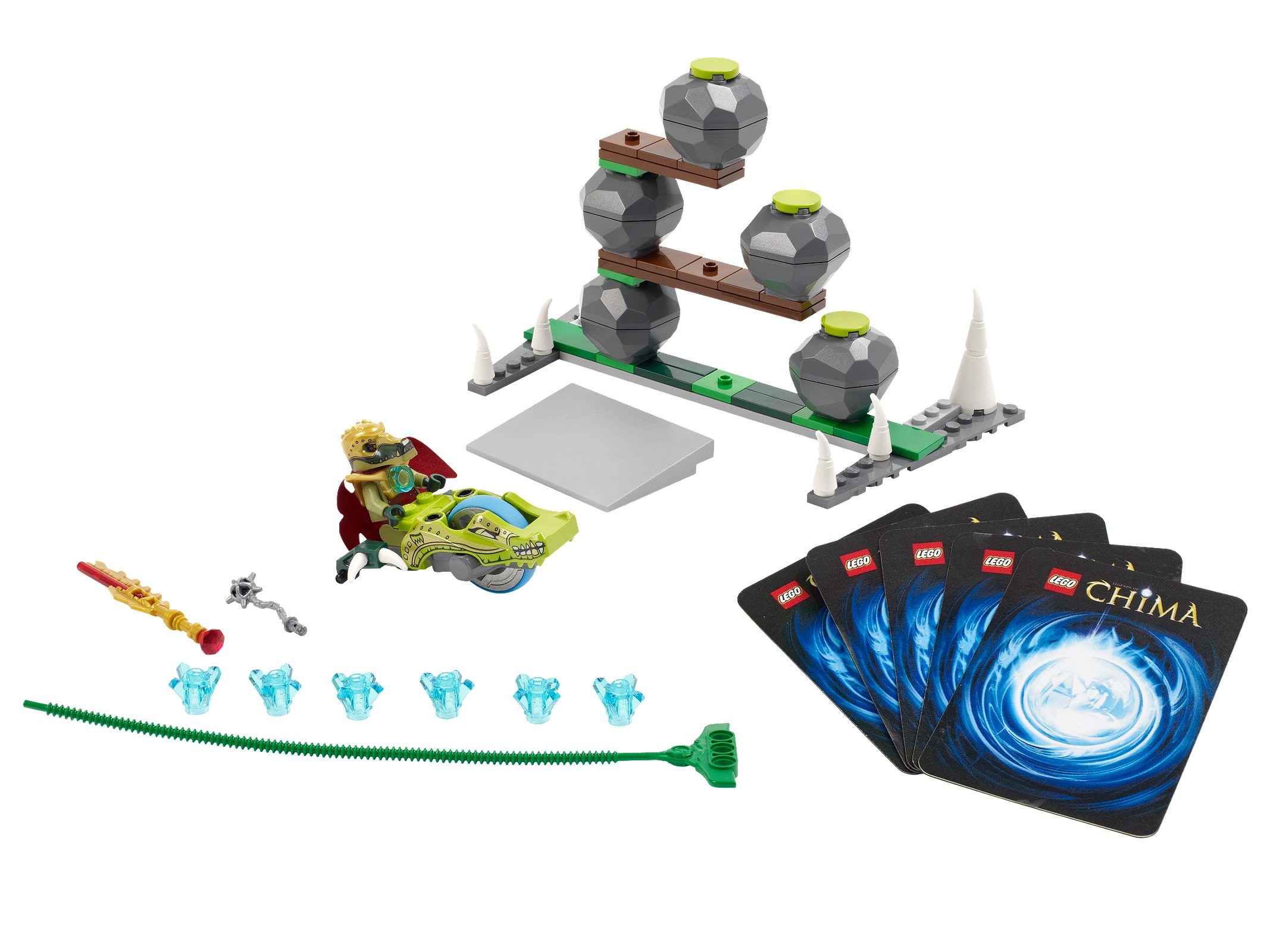 Lego Boulder Bowling