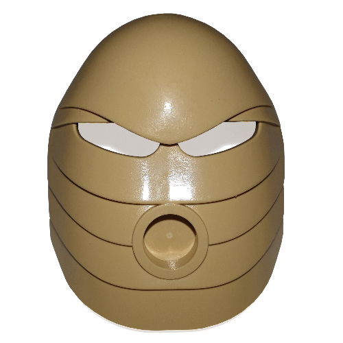 Lego Large Figure Mask Rau (Turaga) / Tan
