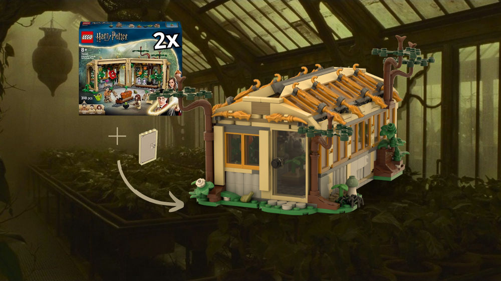 Lego Herbology Greenhouse Expansion
