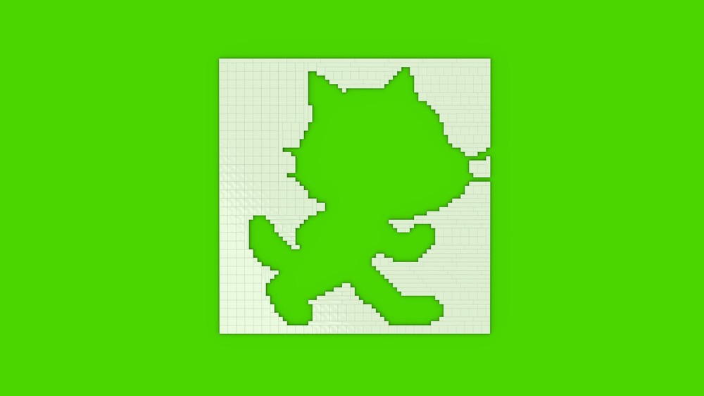 Lego Scratch_cat_outline mosaic