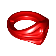 Lego Minifig Neckwear Bandana (Ninjago) / Red