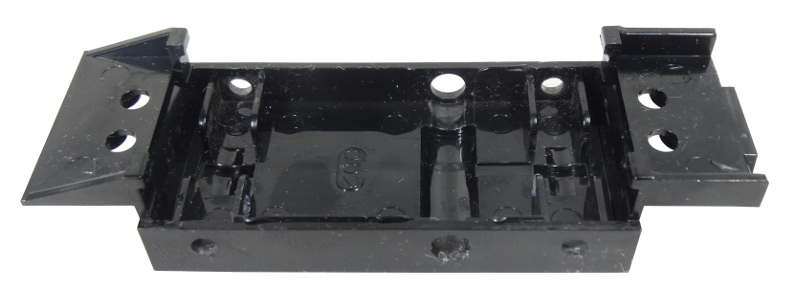 Lego Electric, Motor 4.5V Type D 12 x 4 x 3 1/3 Lower Housing (Train) / Black