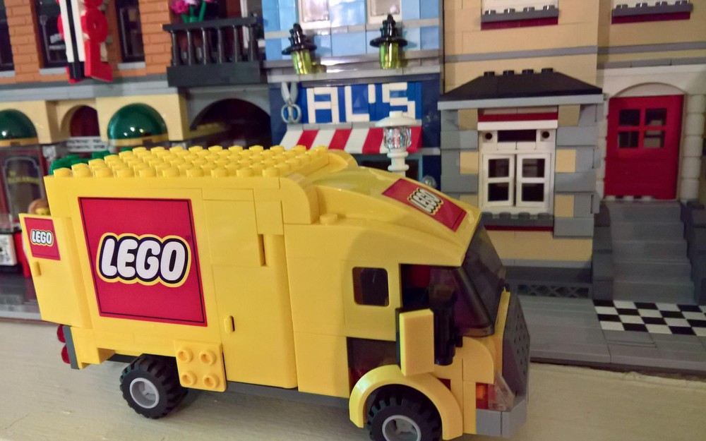 Lego Delivery Van - 3221 Rebuild