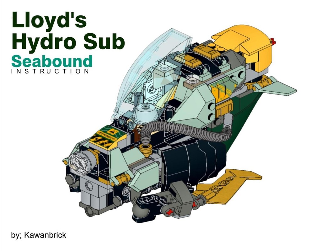 Lego Lloyd's Hydro Submarine