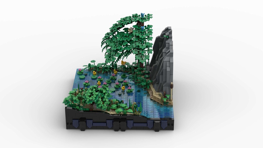 Lego D4 - Shore & Landscape for my medieval castle