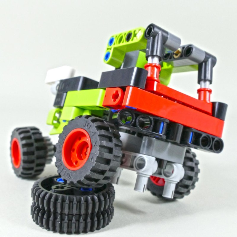 Lego Trial Truck - LEGO Technic 42102 Alternate build / D Model