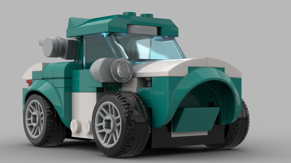 Lego Hot Rod - Lego 40448 alternate build 1
