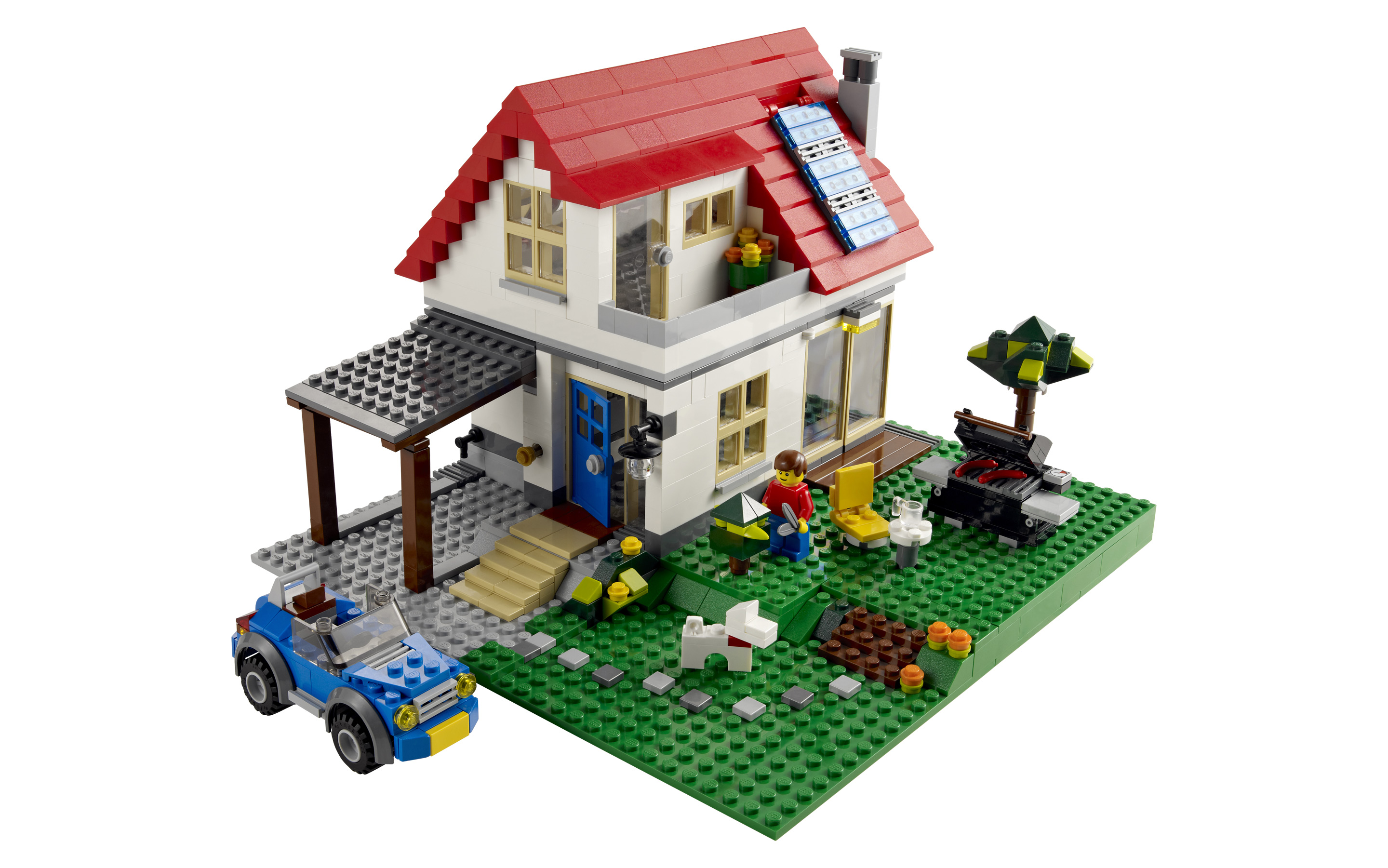 Lego Hillside House