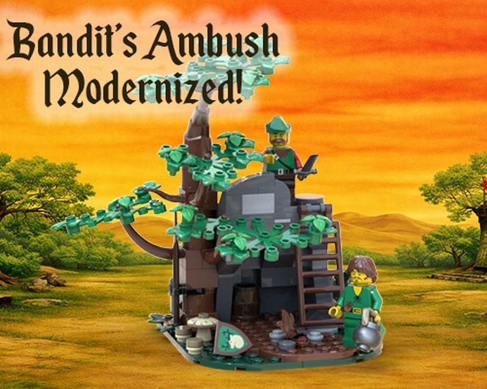 Lego Bandit's Ambush Modernized!