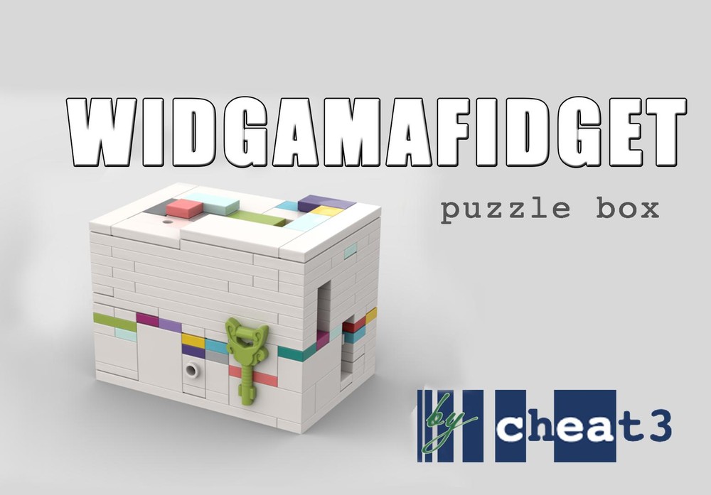 Lego Widgamafidget (a level 8 puzzle box)