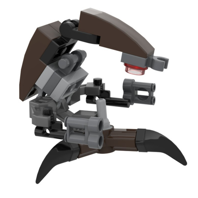 Lego Droideka / Destroyer Droid, Dark Brown Shell