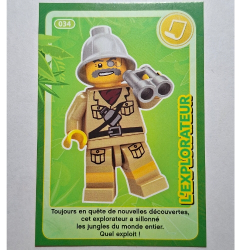 Lego Trading Card for Set TRADINGCARD-12, #034 Print / [No Color/Any Color]