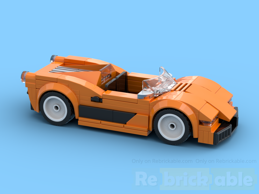 Lego Angelina, orange version
