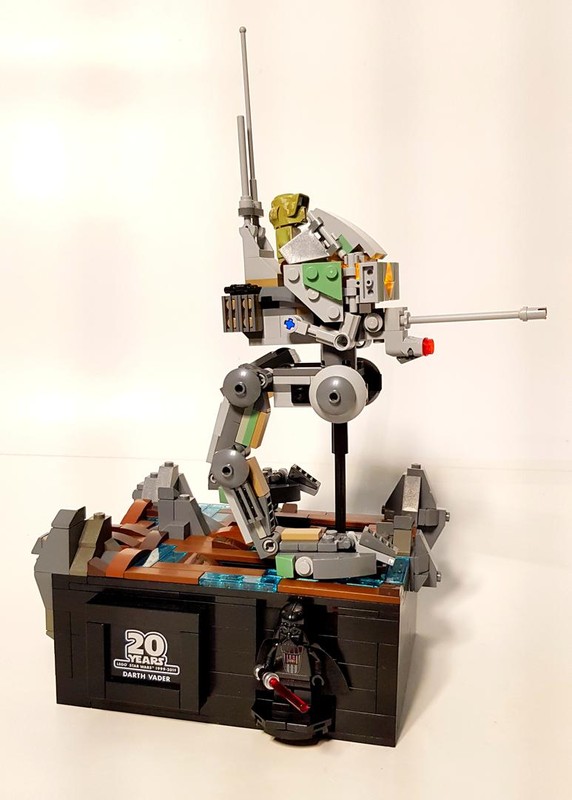 Lego AT-RT Kinetic Sculture