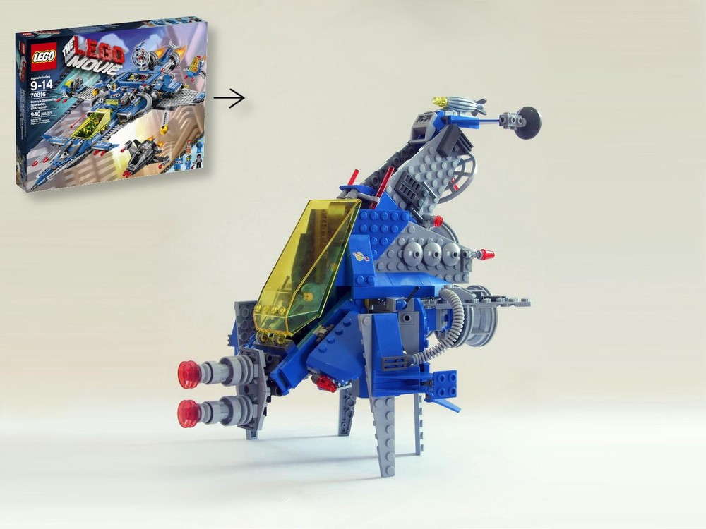 Lego Space, Benny's Spaceship Alternate Build