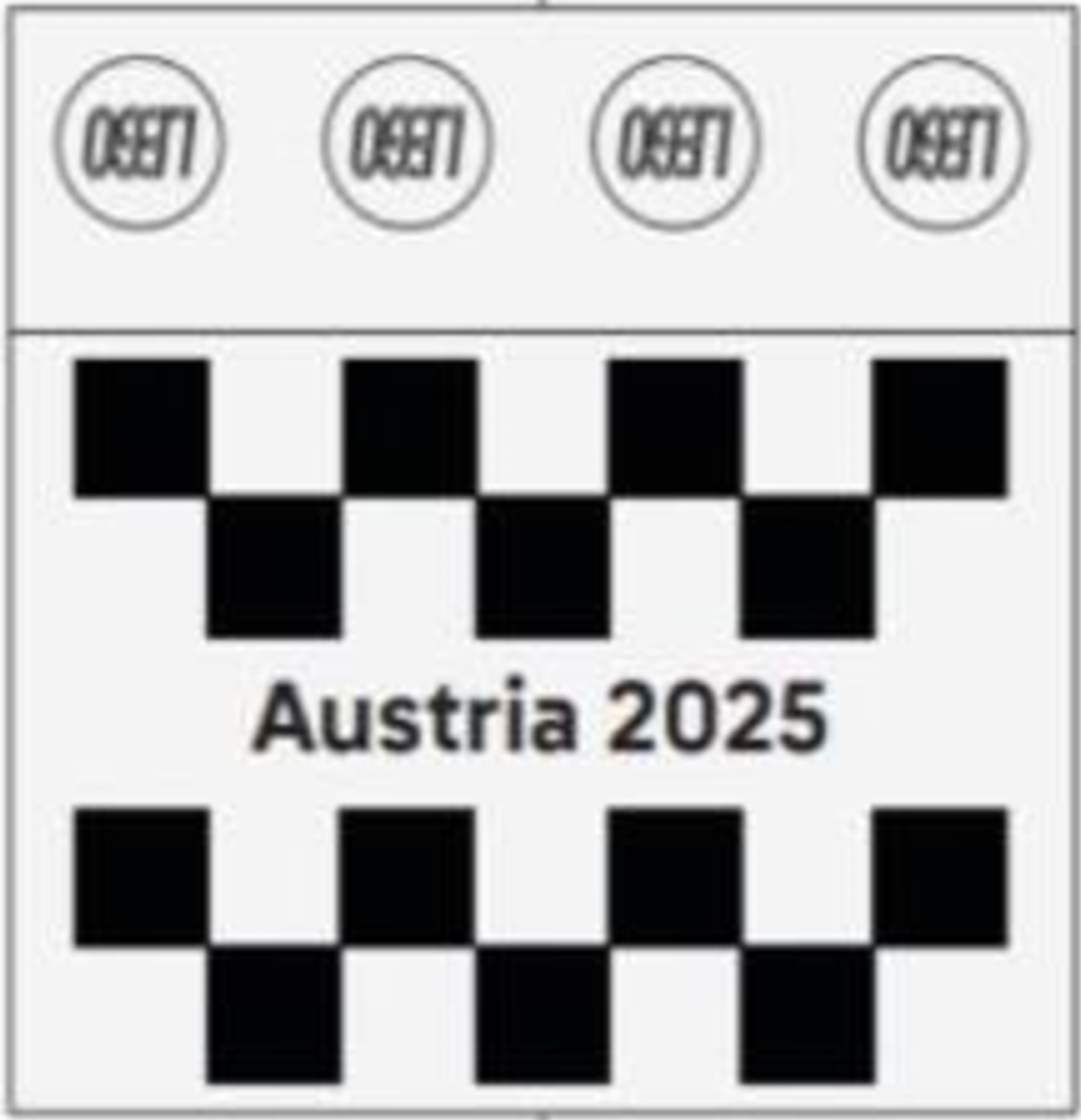 Lego 2025 Formula 1 Austrian Grand Prix Tile
