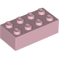 Lego Brick 2 x 4 / Pink