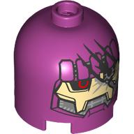 Lego Brick Round 2 x 2 x 1 2/3 Dome Top, Hollow Stud with Sentinel, Claw Marks print